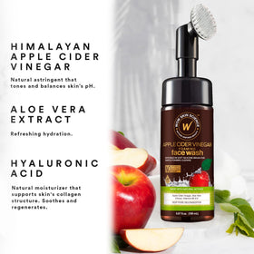 WOW Skin Science foam texture demonstrating creamy hydration
