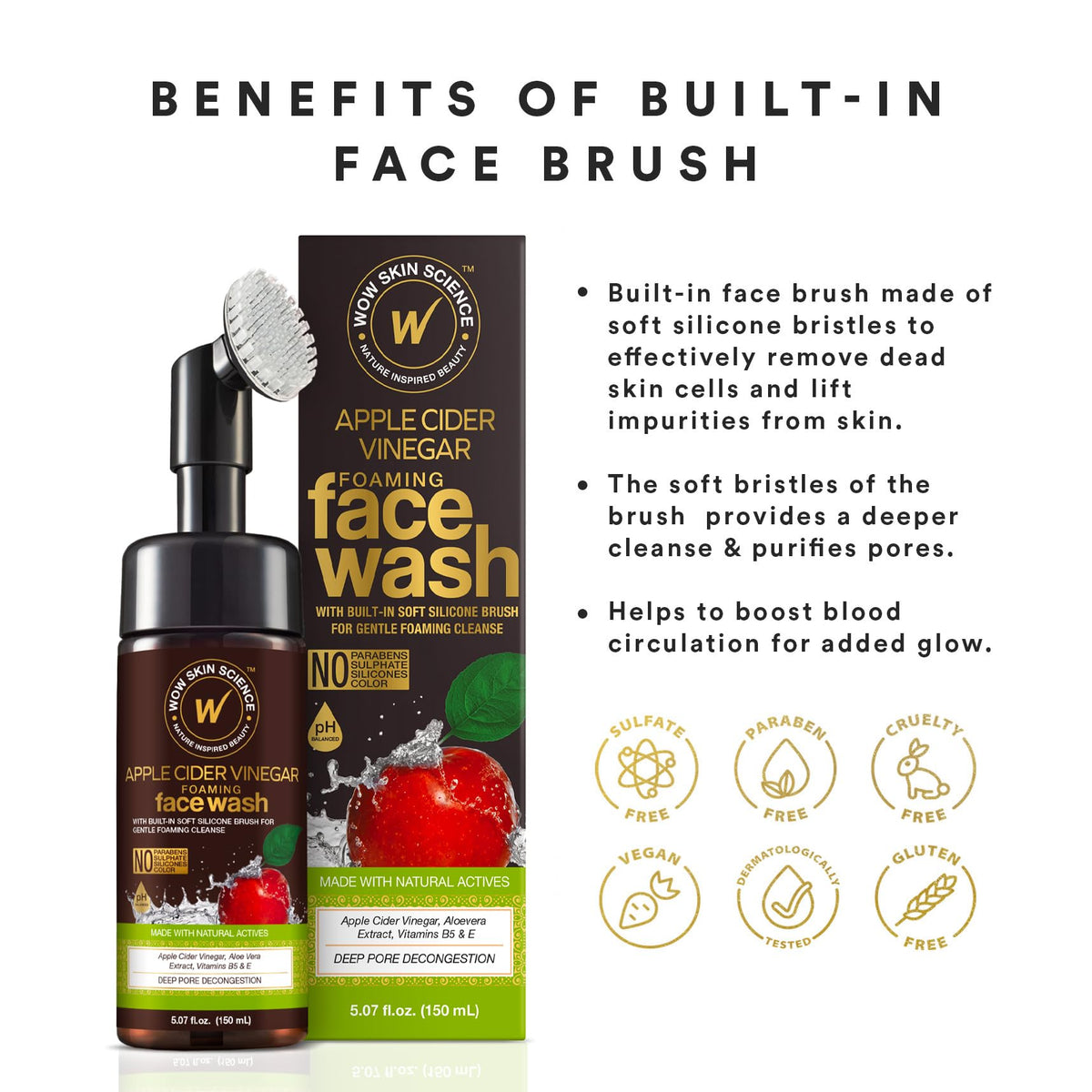 WOW Skin Science product staged on sink for daily skincare routine