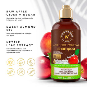 WOW Skin Science shampoo lather and texture demonstrating gentle foam and cleansing action