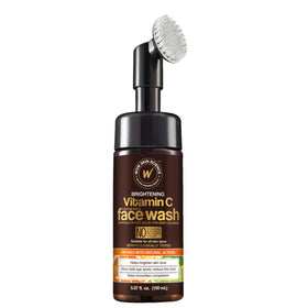 WOW Skin Science front packaging showing cleanser and brush benefits