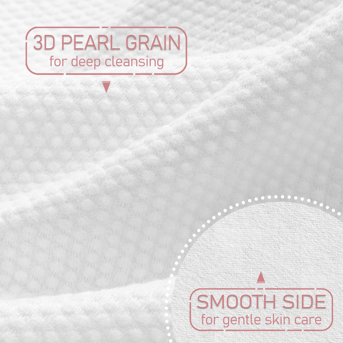WOWOTEX towel used for baby care showing soft, fragrance-free soothing clean