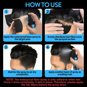 WOZUTUNT used by a barber to demonstrate salon-quality hold