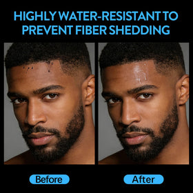 WOZUTUNT applied to beard and scalp for consistent color and control