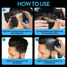 WOZUTUNT before and after hairline comparison showing fuller appearance and discreet finish
