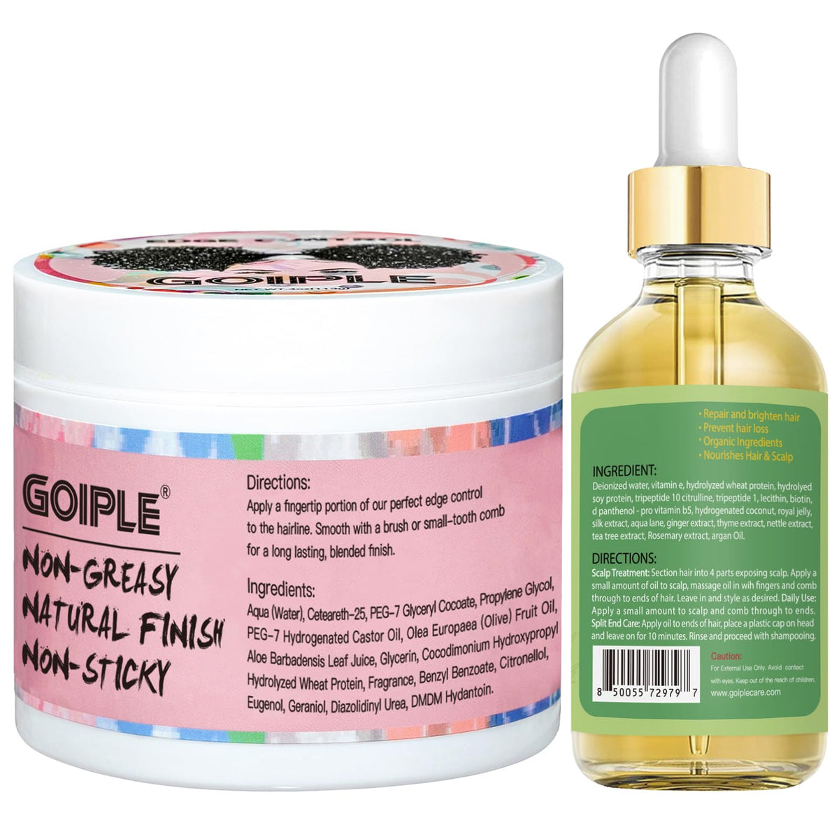 WOZUTUNT open tube showing wax texture for strong non-greasy hold