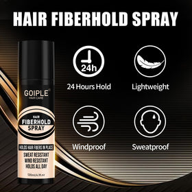 WOZUTUNT mist action shot demonstrating fast-drying fiber hold benefit