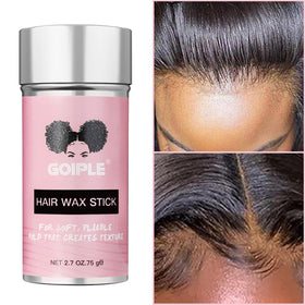 WOZUTUNT styled wig before and after showing neat hairline results