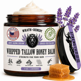 Wrath & Remedy front jar lavender showing clean packaging and benefit of gentle hydration