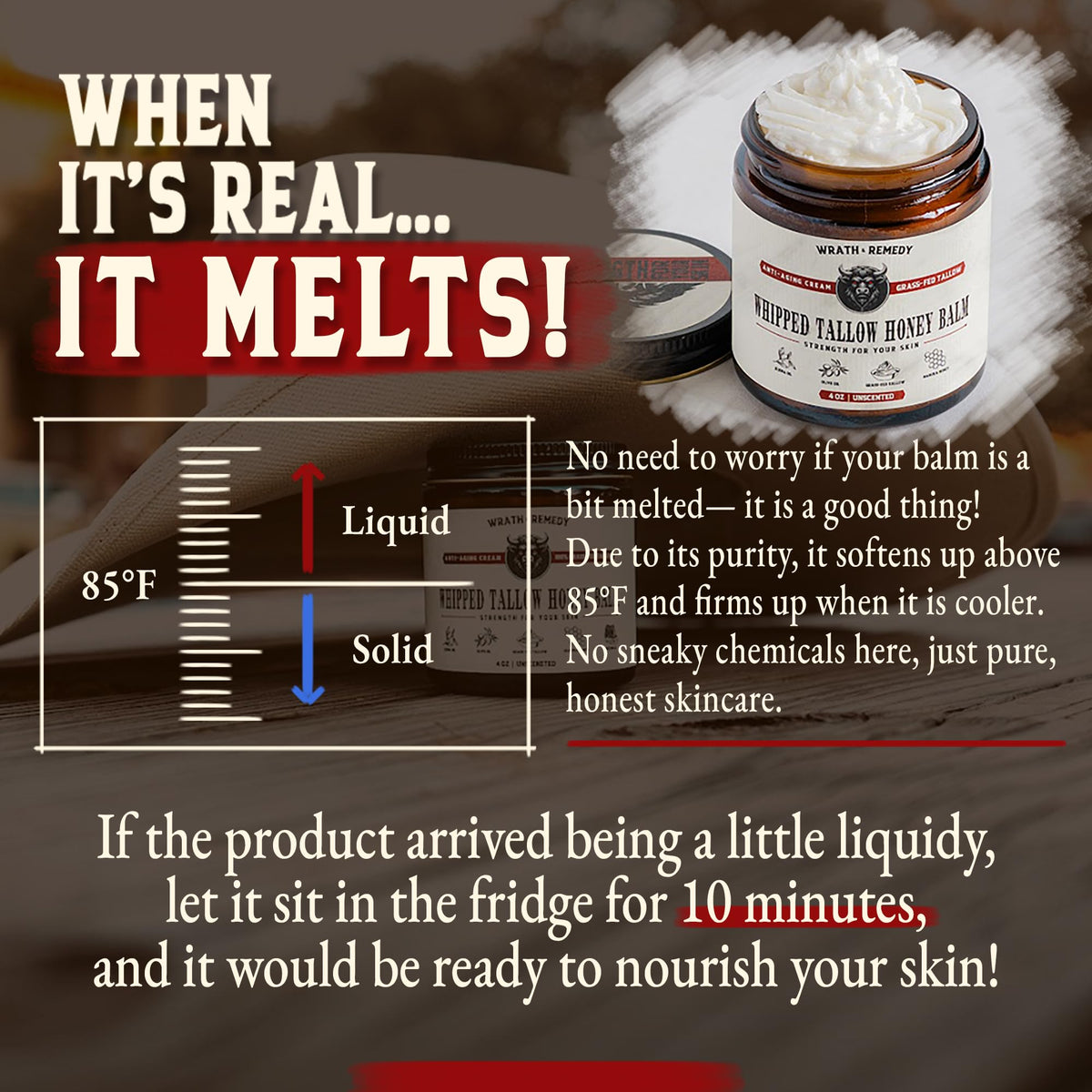 Wrath & Remedy ingredient trio with olive oil jojoba and Manuka honey, natural sourcing benefit