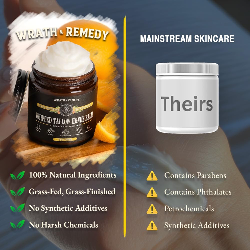 Wrath & Remedy label close-up revealing ingredient transparency and farm-to-jar quality