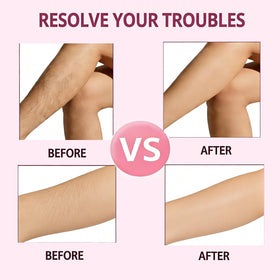 wsaztsh application on forearm demonstrating soothing, hydrating effect