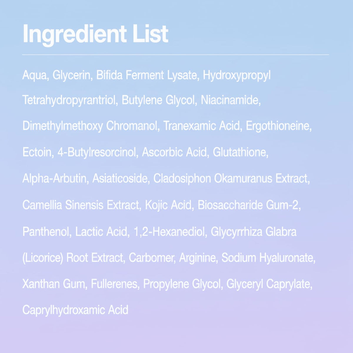 WSNDNSWR label closeup showing key actives and formulation transparency benefit