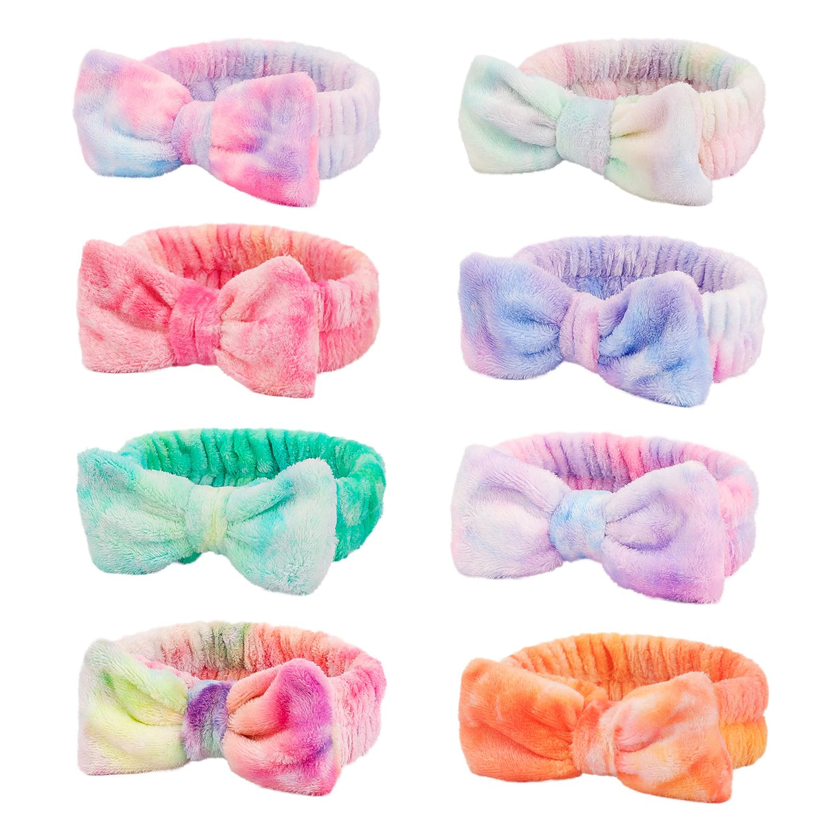 WSYUB front packaging showing eight colorful headbands for easy selection