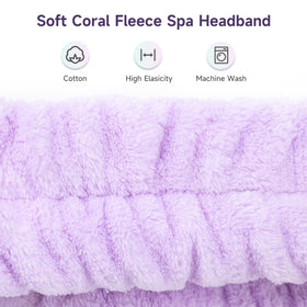WSYUB headband shown on hand for scale, demonstrates stretch fit