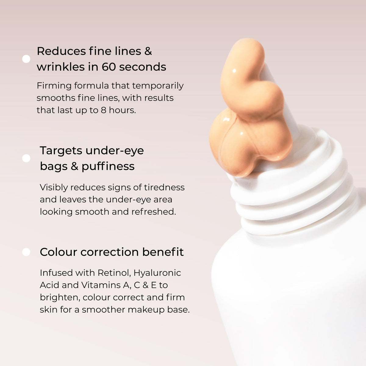 WUNDER2 bottle next to a finger for scale and portable benefit