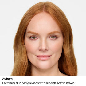 WUNDERBROW before and after brows illustrating fuller natural look