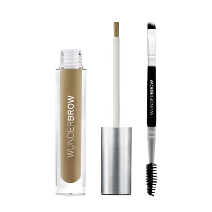 WUNDERBROW blonde front tube showing product branding and durable finish