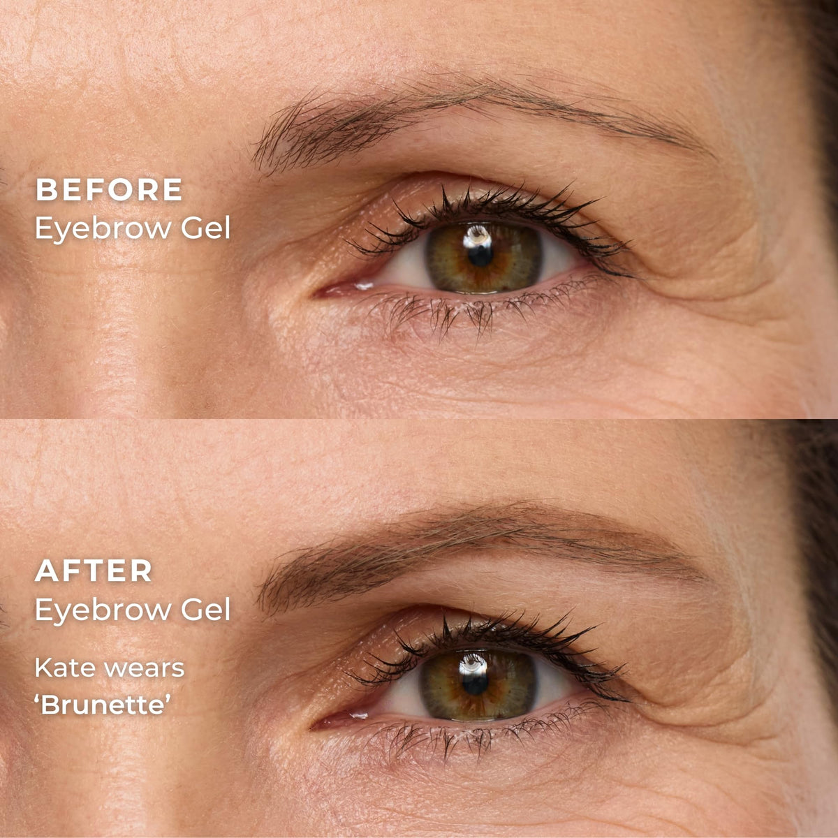 wunderbrow dual-ended brush close-up for precise application