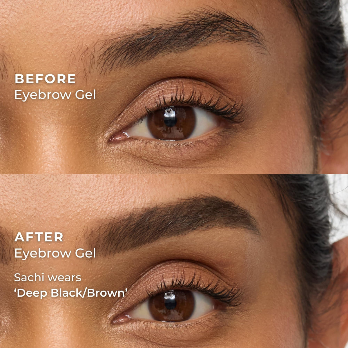 WUNDERBROW double-ended brush close-up for precise application benefit