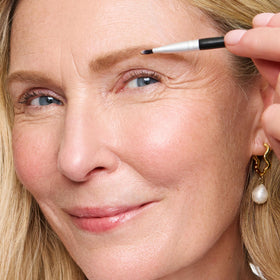 WUNDERBROW in a makeup bag lifestyle shot showing travel-ready convenience
