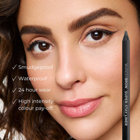 WUNDERBROW pencil held in hand for size comparison and easy portability benefit