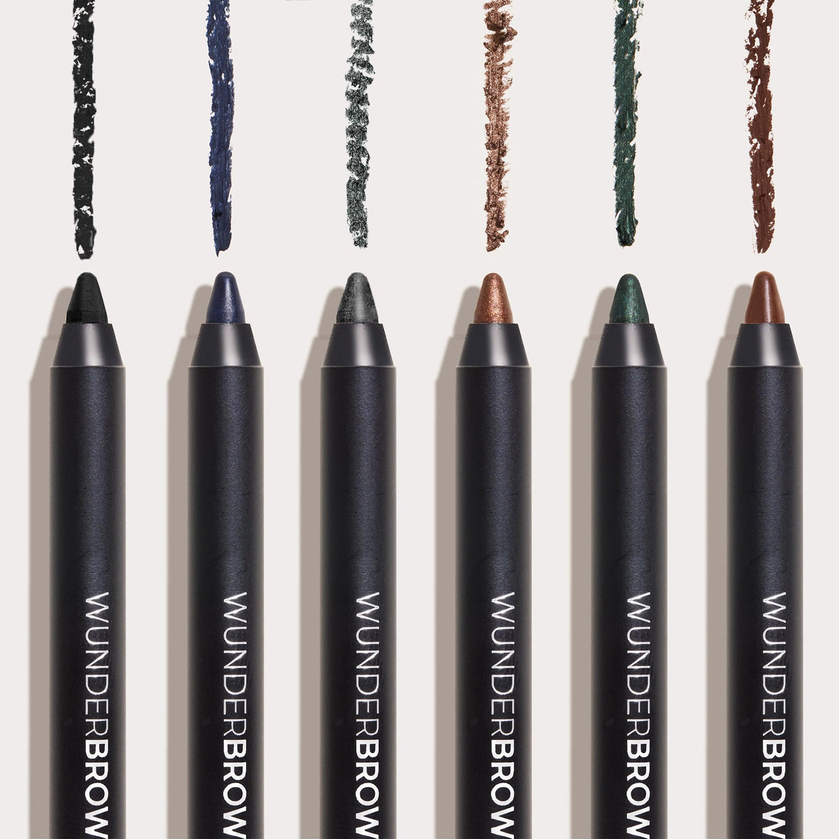 WUNDERBROW shown in evening makeup setting conveying smudge-proof all-night benefit