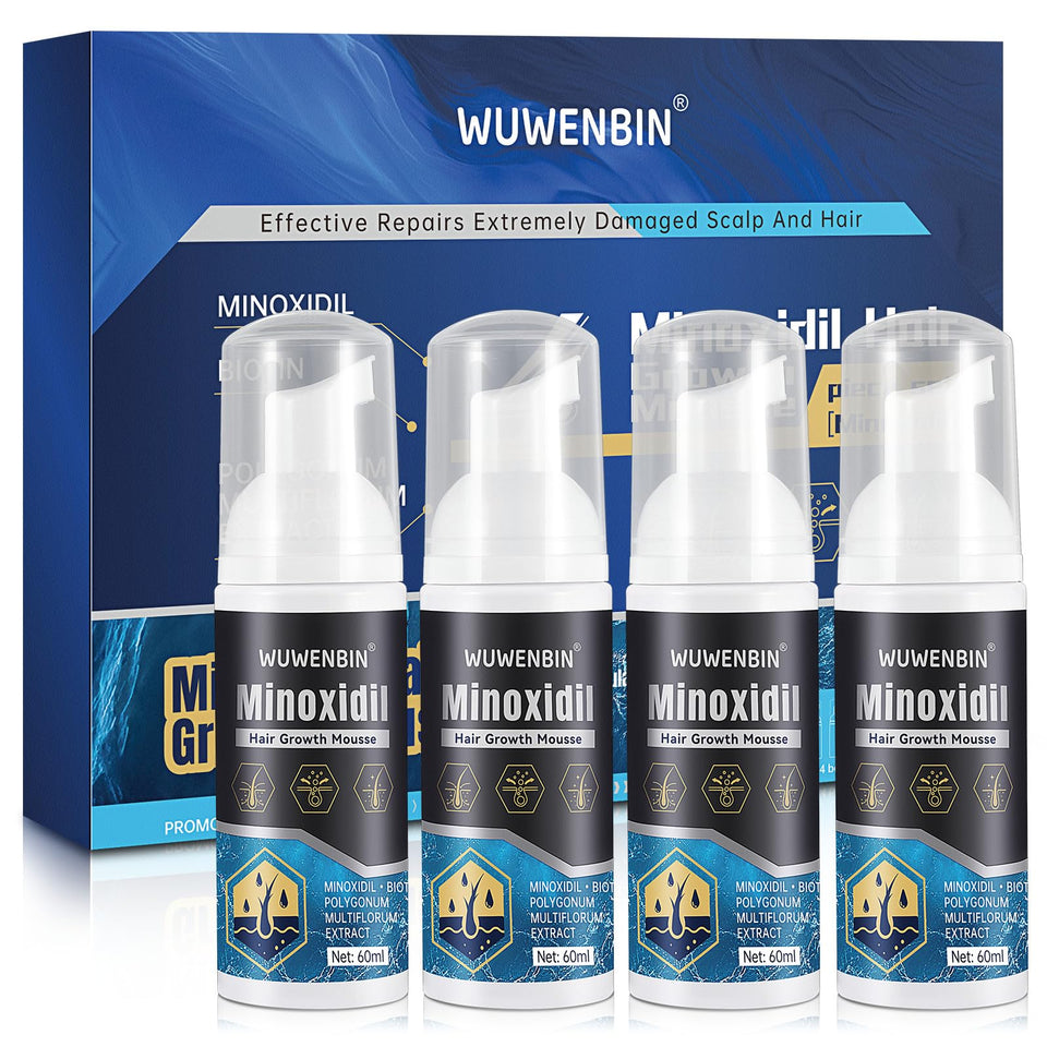 Wuwenbin front packaging showing four bottles for long-term supply and convenience