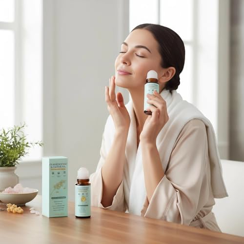 WVJIGE label ingredients detail revealing frankincense and organic castor oil benefit