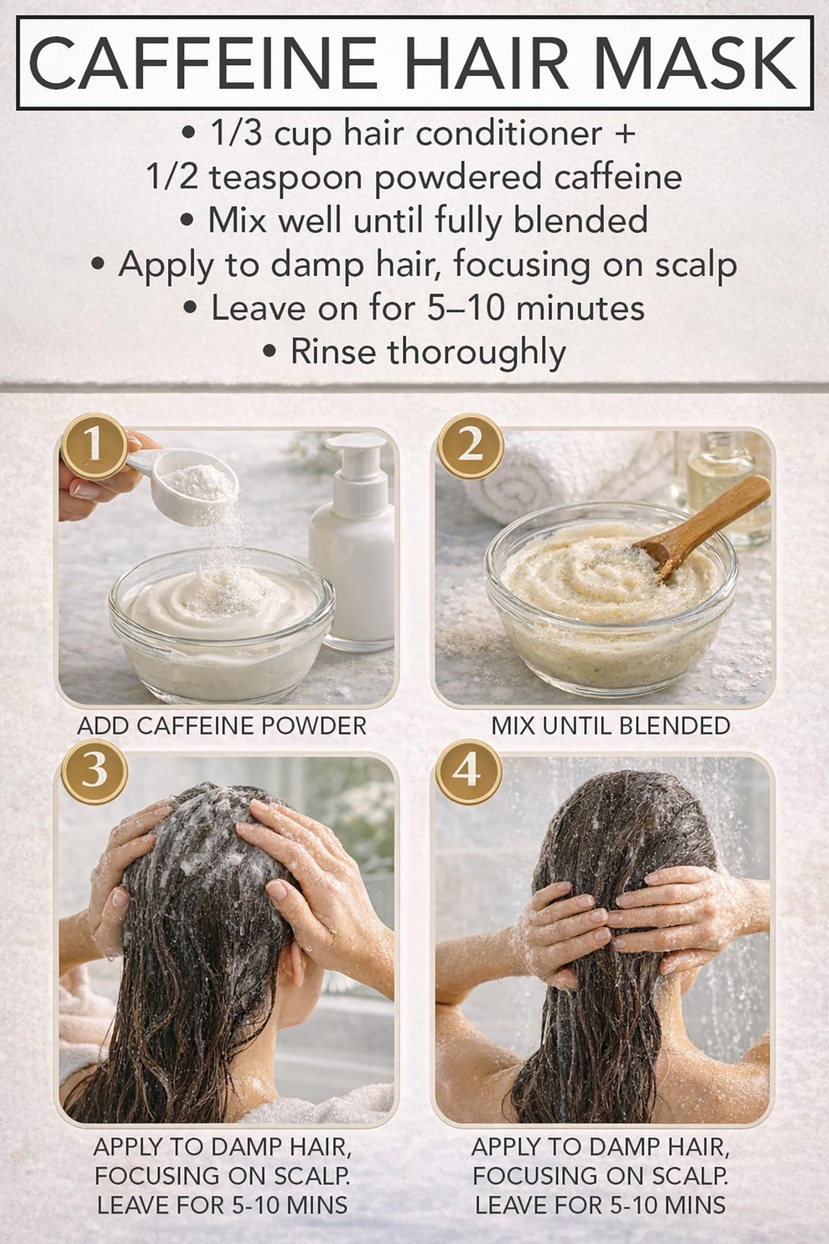 Detailed label of Xalya caffeine powder listing cosmetic-grade use, benefit transparency