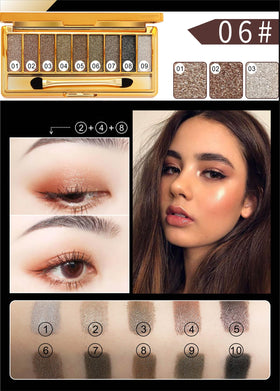 XFEXM eye look daytime showing subtle shimmer for natural enhancement