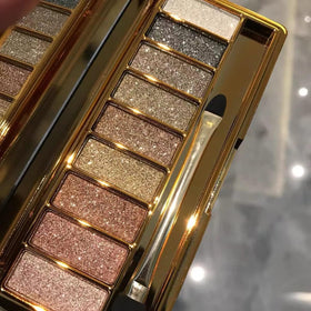 XFEXM eye look evening glam showing layered glitter and deep matte for impact