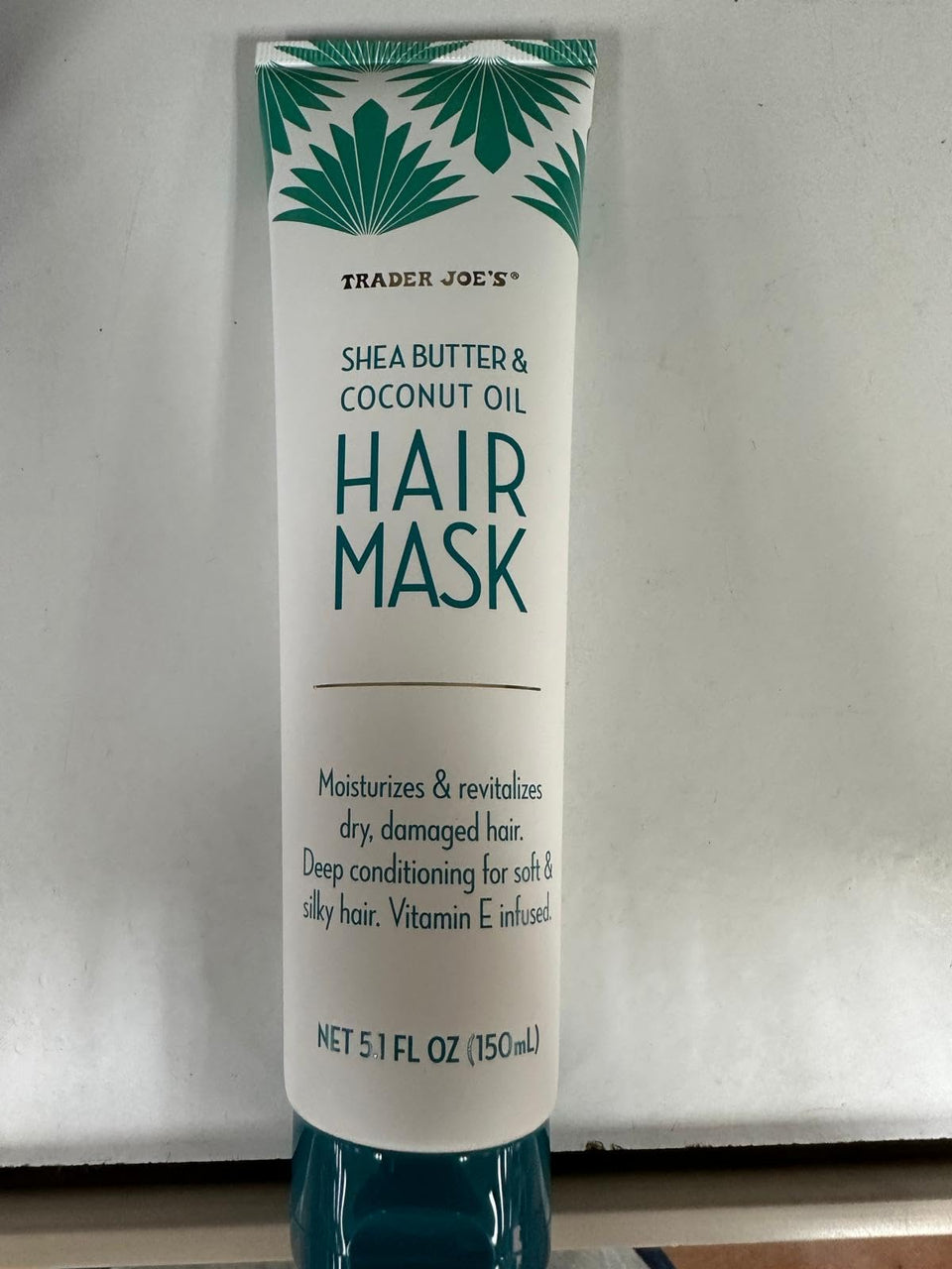 xHoob Trader Joe's hair mask front packaging showing jar and label for easy identification and benefit