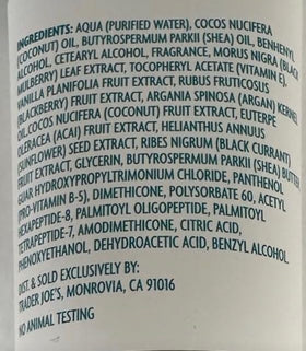 xHoob Trader Joe's hair mask in bathroom lifestyle scene showing use and convenience for weekly treatment