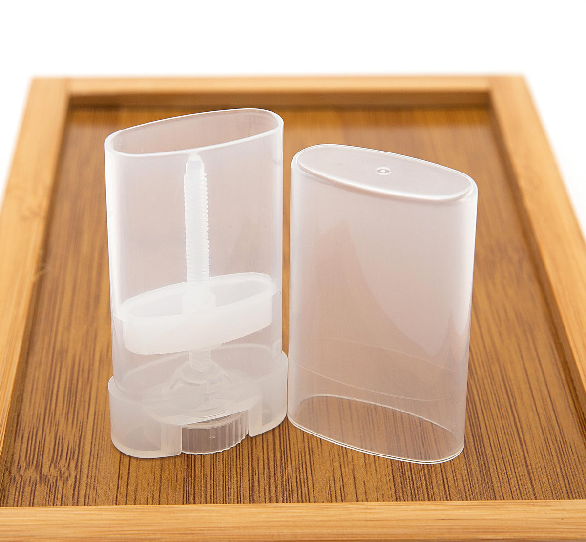 Xiboya textile tube next to ruler showing compact 38x20x76mm size