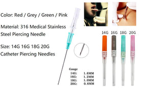 Xiboya textile demonstrating catheter needle guiding jewelry for easier piercing