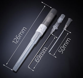 Xiboya textile needle close-up of stainless steel tip showing precision and smooth insertion