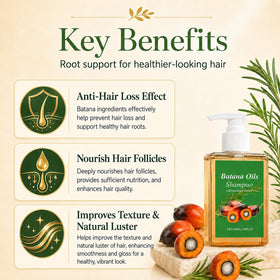 XIKRO shampoo in hand while applying showing easy use and control