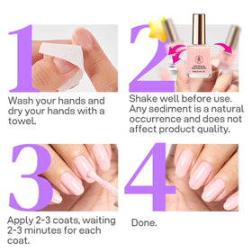 XJBD lifestyle flatlay manicure set showing everyday use and neat quick-dry nails