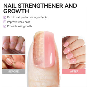 XJBD polish texture close-up highlighting glossy finish and smoother nail surface