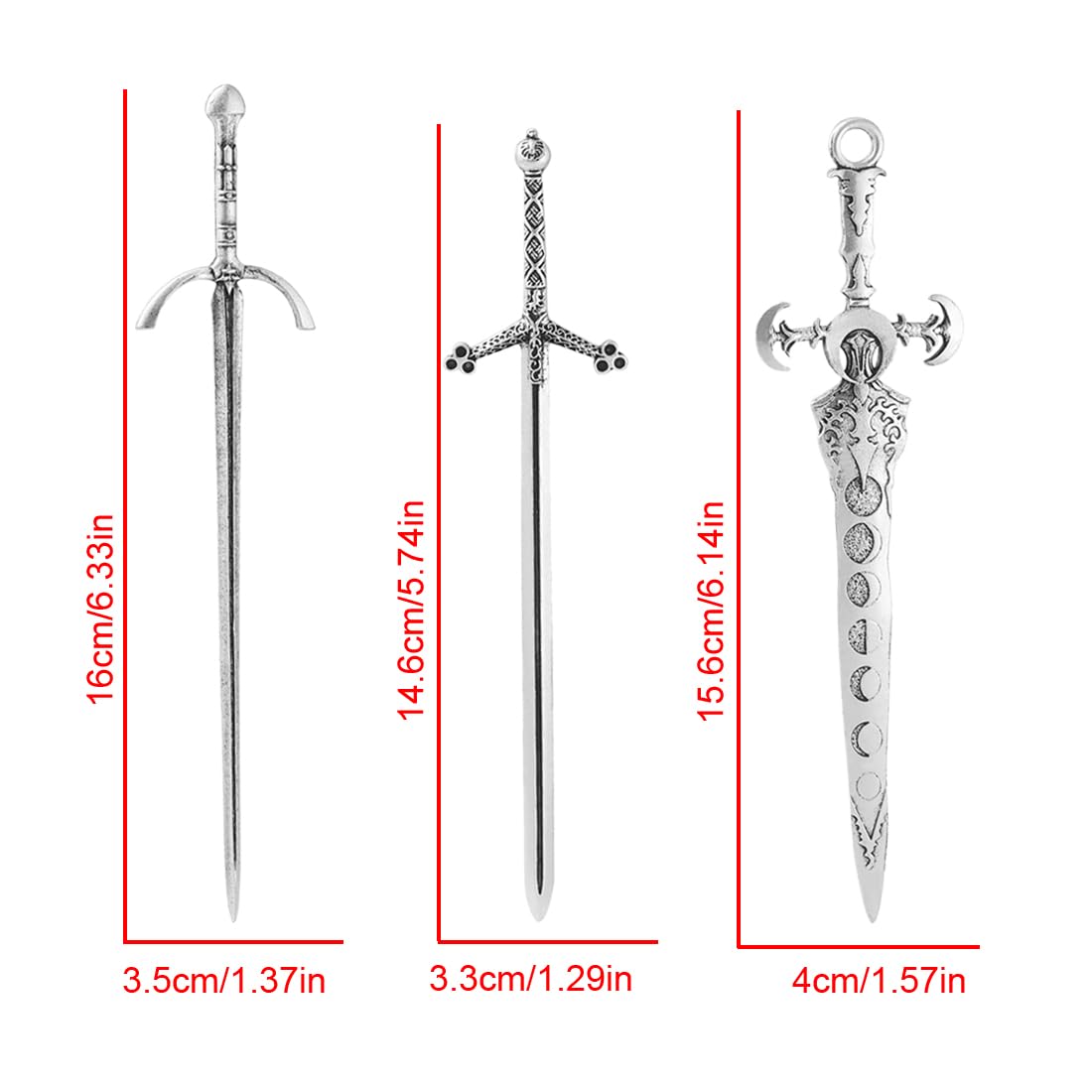 XJYHDY close-up of engraved sword blade highlights intricate detail and durable finish