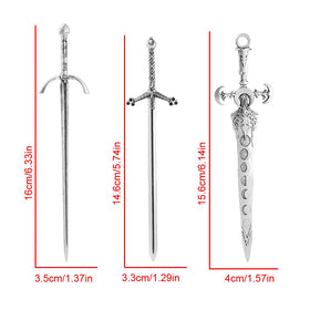 XJYHDY close-up of engraved sword blade highlights intricate detail and durable finish