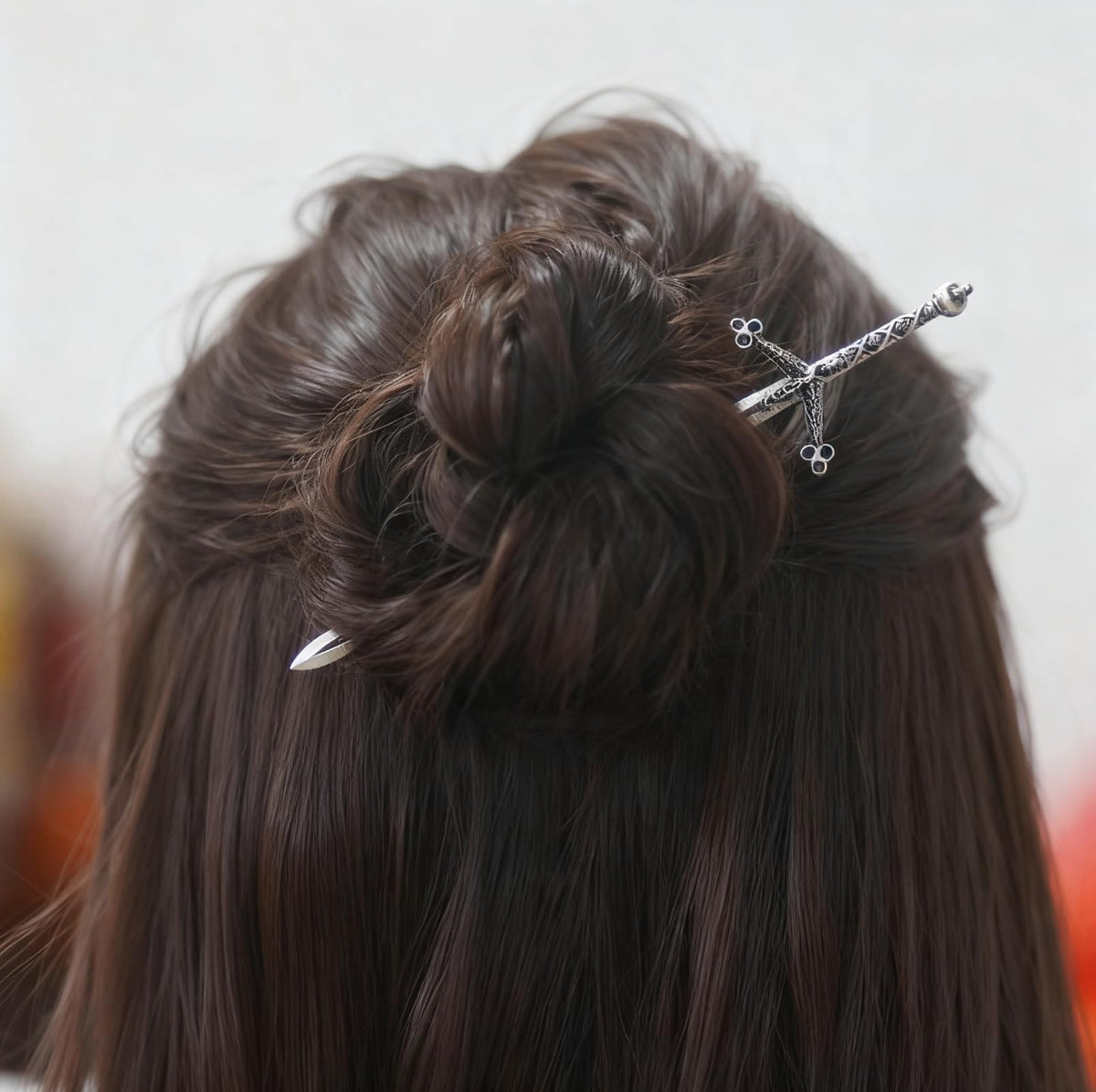 XJYHDY three sword hair pins displayed by size offers choice for various hair types