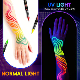 Xkmywhhs glowing under UV light for standout nighttime effect