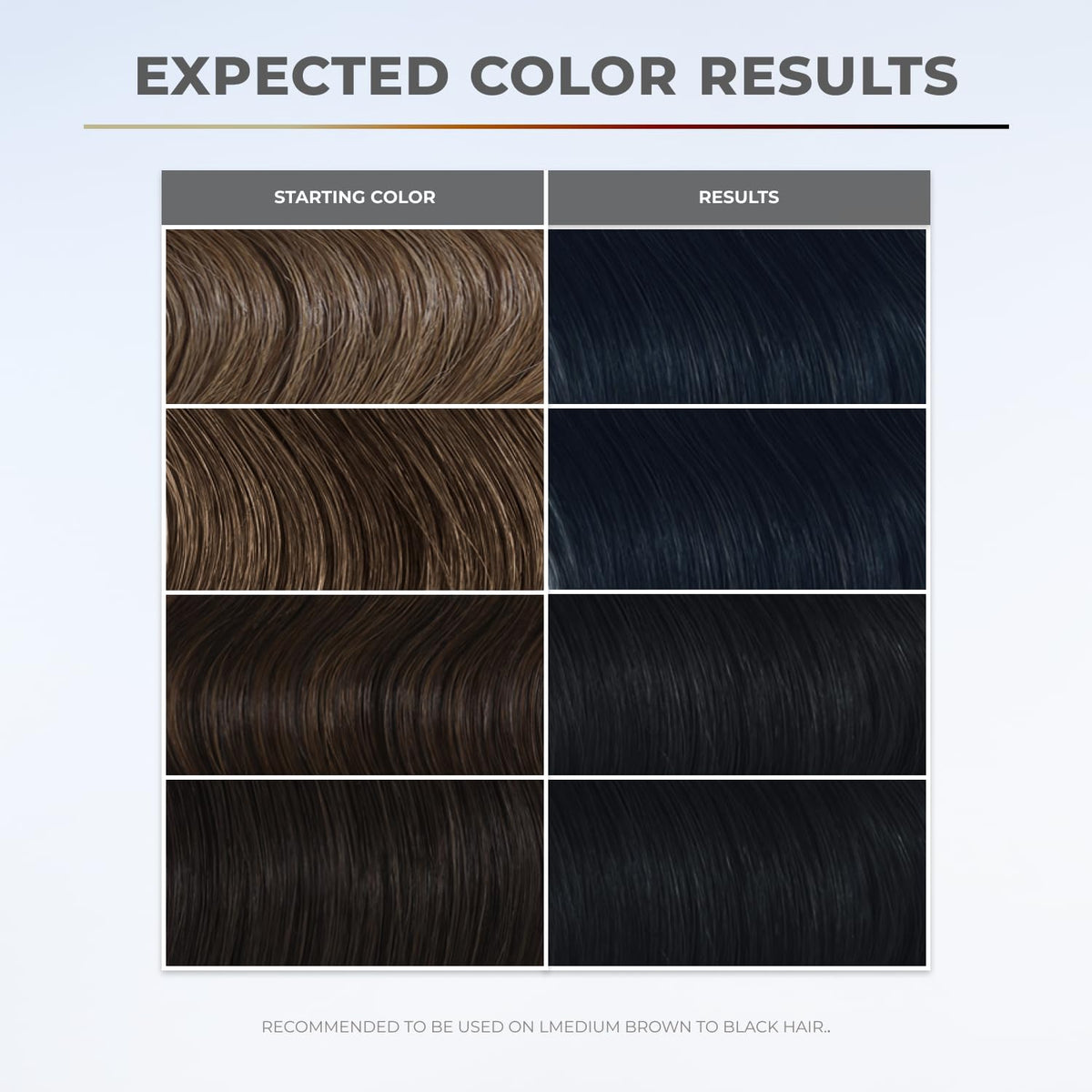 Application on mid-length hair demonstrating XMONDO pigment deposit and easy comb-through