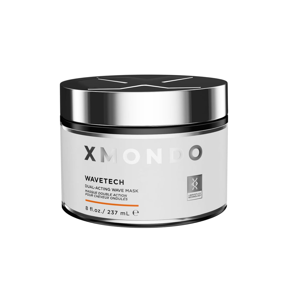 XMONDO front packaging showing wave mask in jar, clear branding and benefit