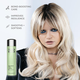 XMONDO label ingredients close-up highlighting bond builder and vegan formula benefit
