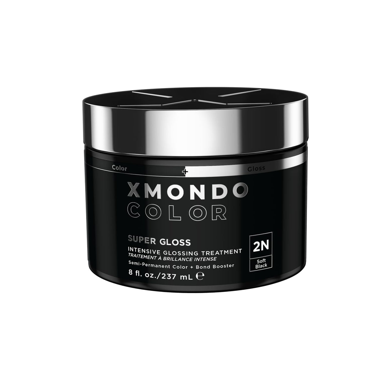 XMONDO front packaging showing product and benefits for refreshed black color