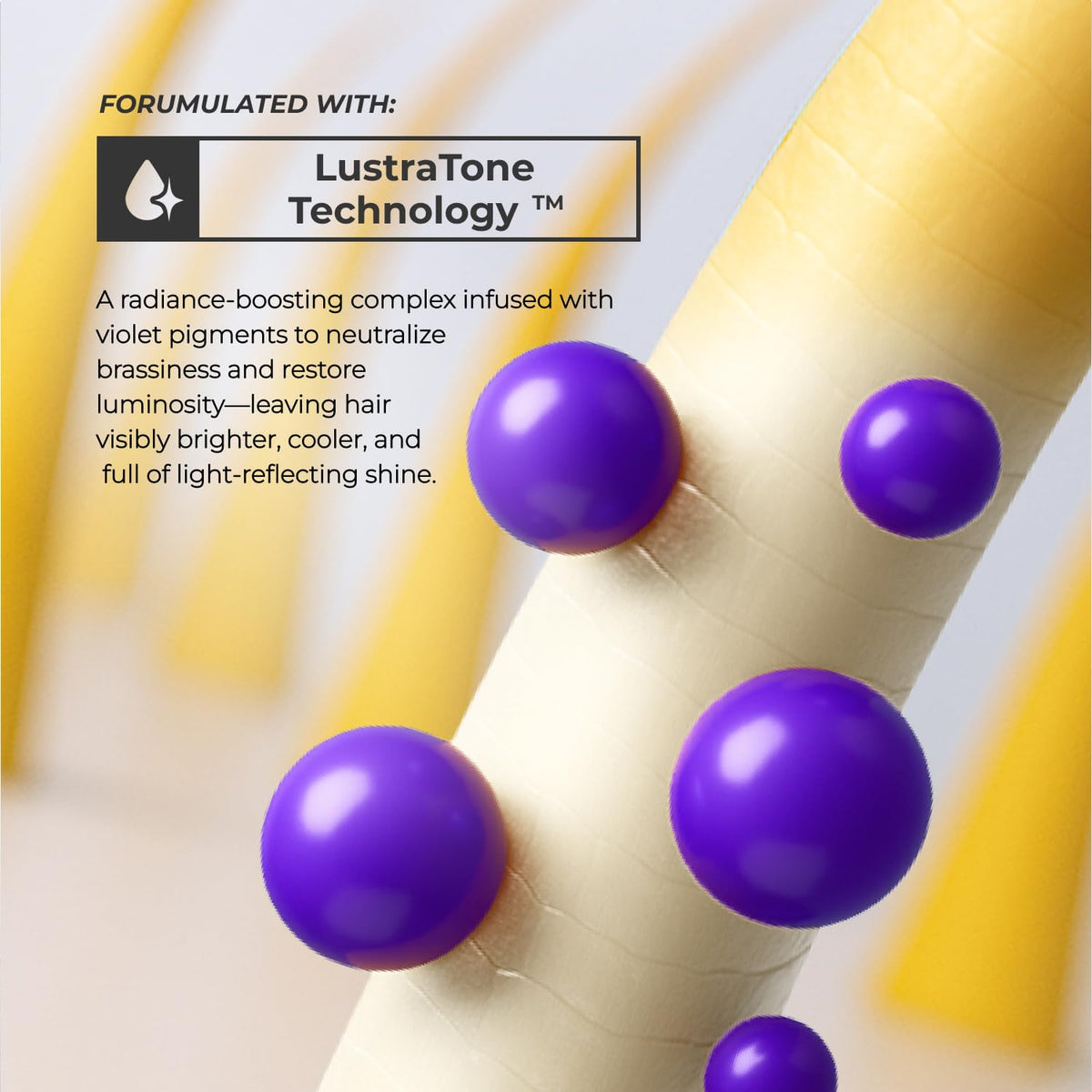 XMONDO used by stylist on highlighted hair, faster detangling benefit