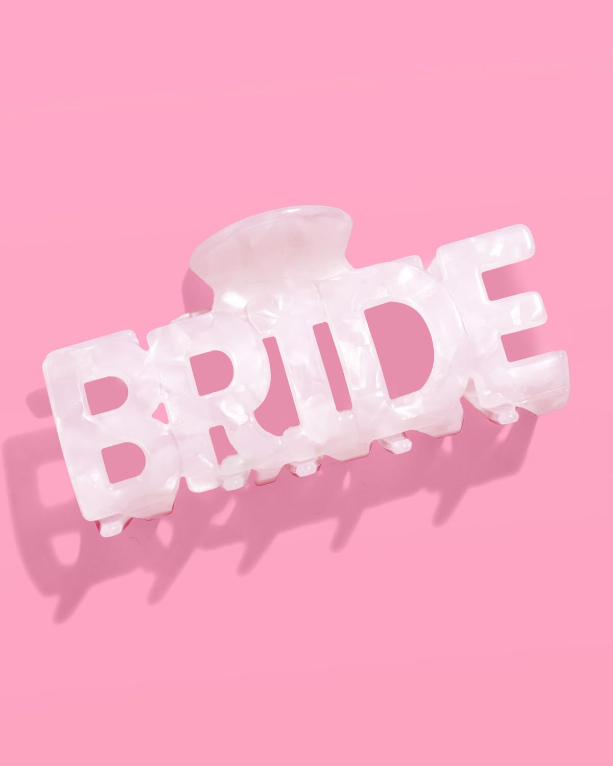 xo, Fetti clip on vanity with makeup, stylish accessory for bridal prep