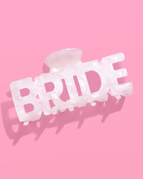 xo, Fetti clip on vanity with makeup, stylish accessory for bridal prep